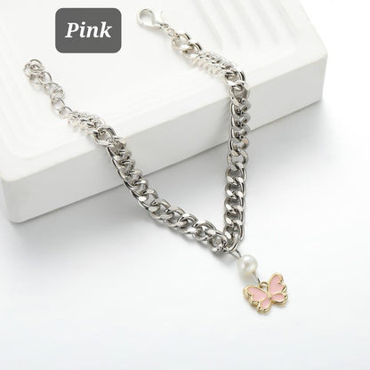 Butterfly Silver Chain