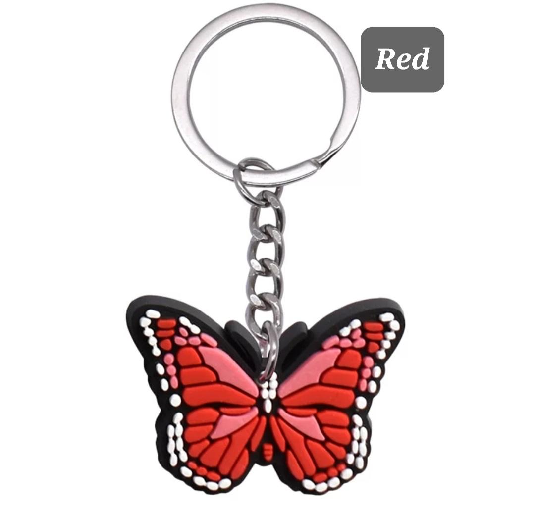 Silver Butterfly Keyholders