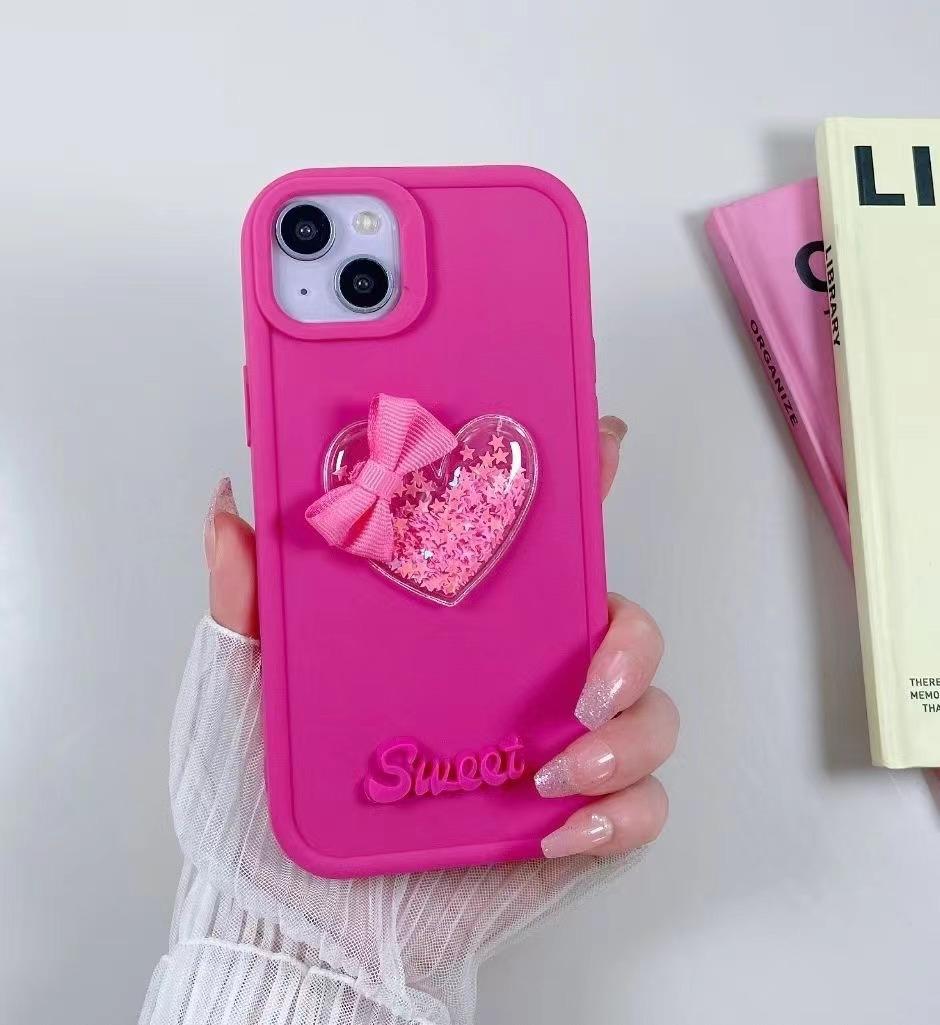 Sweet Pink Iphone Pouch